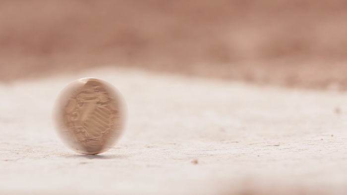 coin spinning