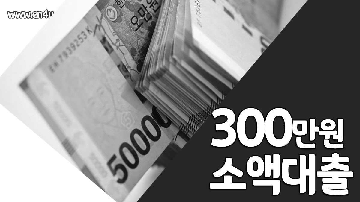 300만원 대출